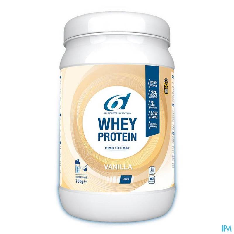 6D WHEY PROTEIN VANILLA 700G