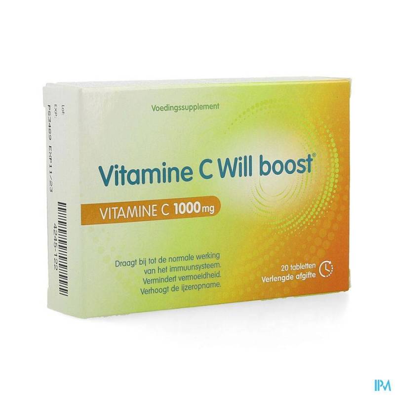 VITAMINE C WILL BOOST |  20 capsules