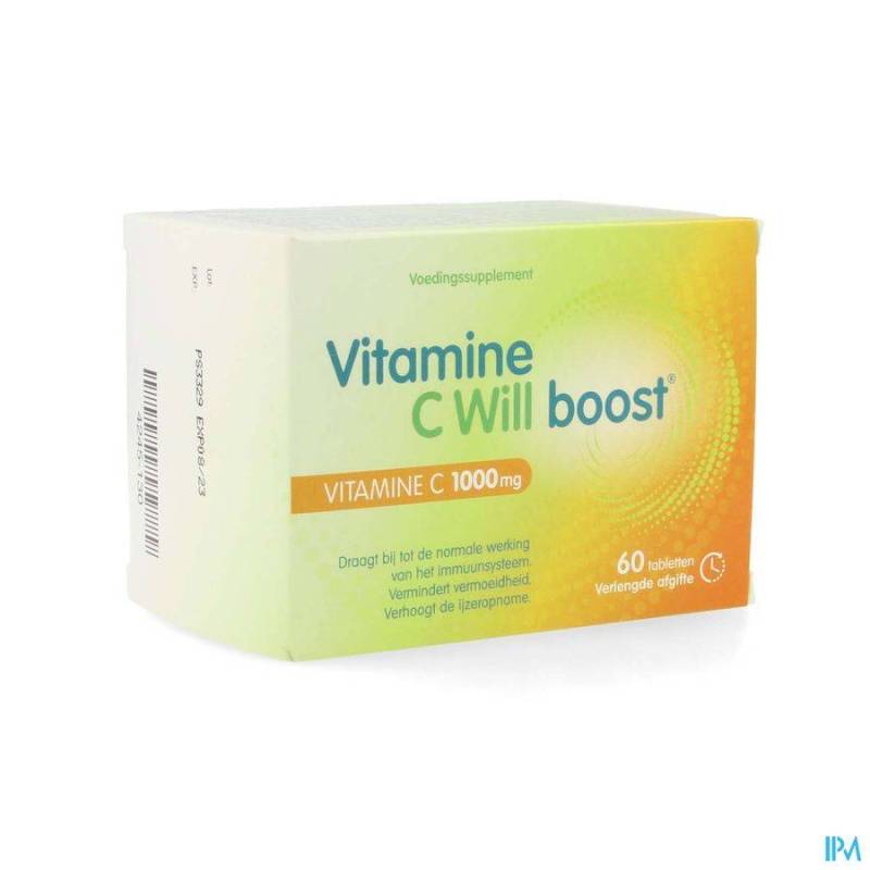 VITAMINE C WILL BOOST CAPS 60