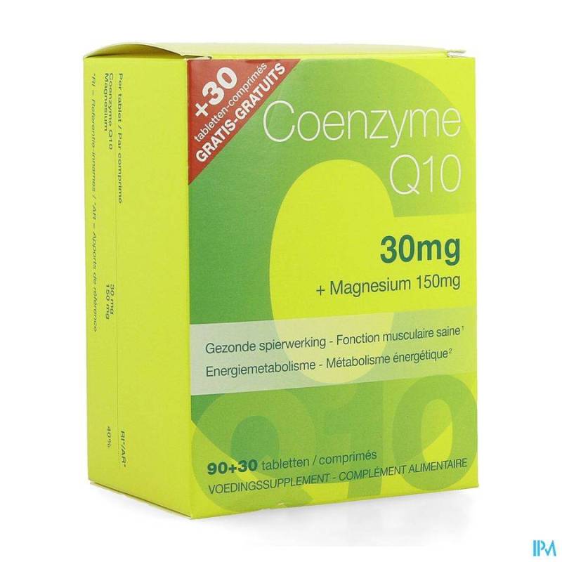 COENZYME Q10 30MGMG COMP 90 COMP 30 GRATIS