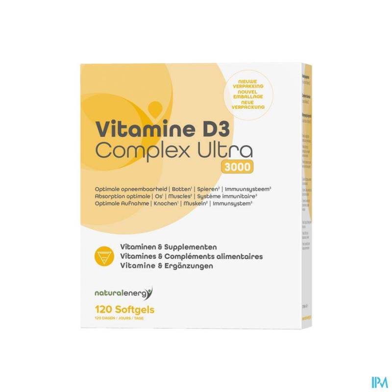 VITAMINE D COMPLEX ULTRA PARELS 120