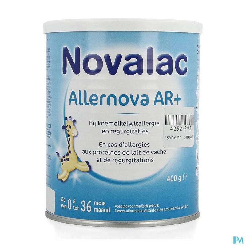 Novalac Allernova AR+ 0-36M | Poudre 400g | New