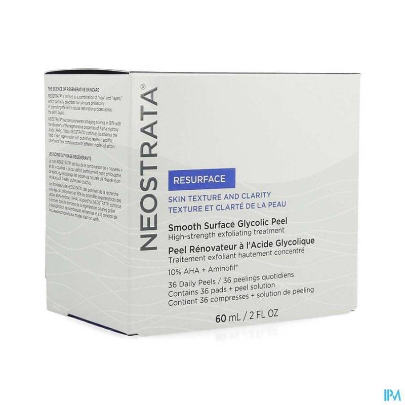 NEOSTRATA PEEL RENOV.ACID GLYCOLIQ. PADS 36 60ML