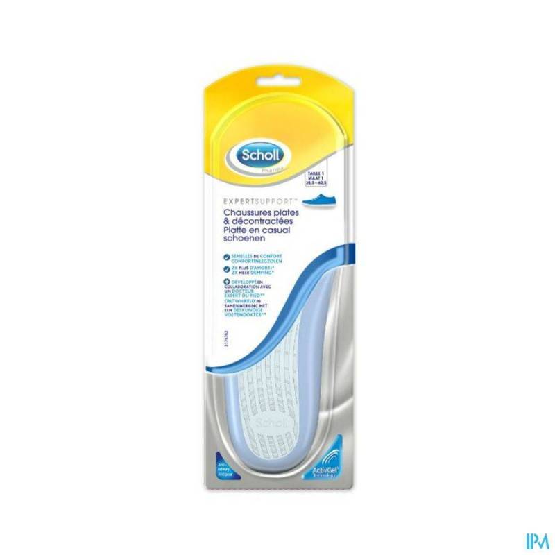 SCHOLL PLATTE & CASUAL SCHOENEN INLEGZOLEN T1 1