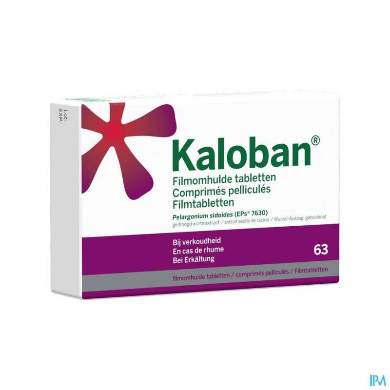 KALOBAN COMP PELL 63 X 20 MG