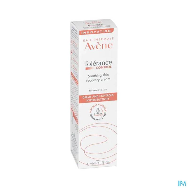 Avène Tolérance Control Verzachtende Herstellende Crème 40ml