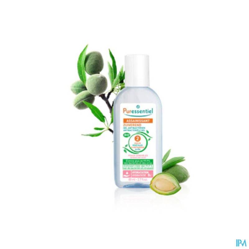 PURESSENTIEL ZUIVERENDE GEL Anti-Bacterieel | 80ML