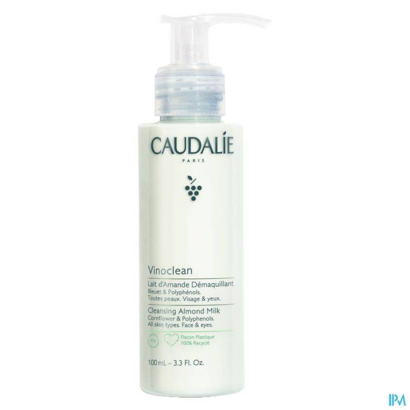 CAUDALIE VINOCLEAN LAIT AMANDE DEMAQUILLANT 100ML