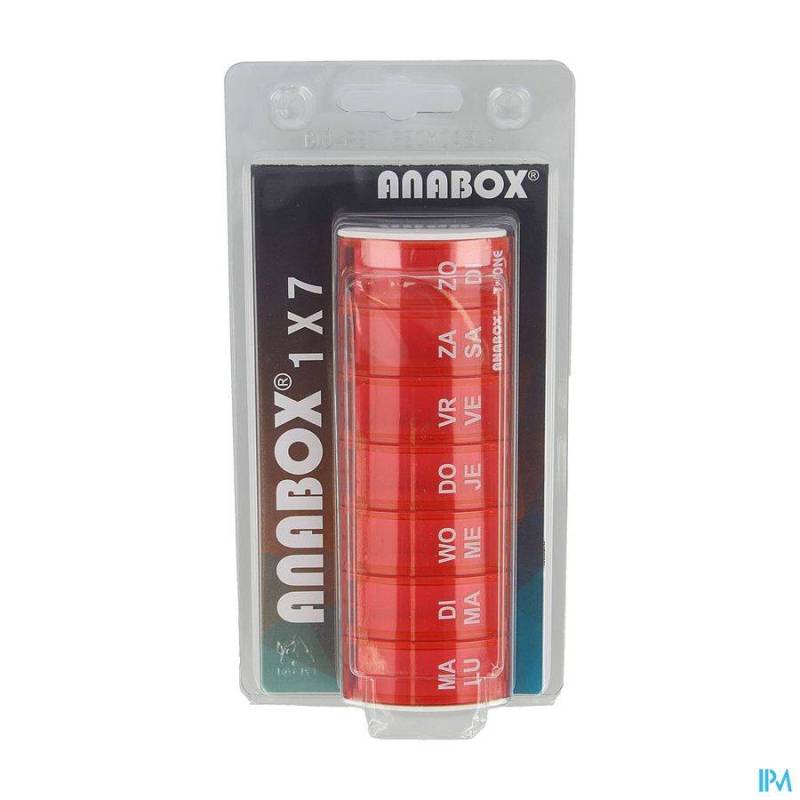 ANABOX PILDOOS 1 WEEK ROZE NL/FR 1 ST