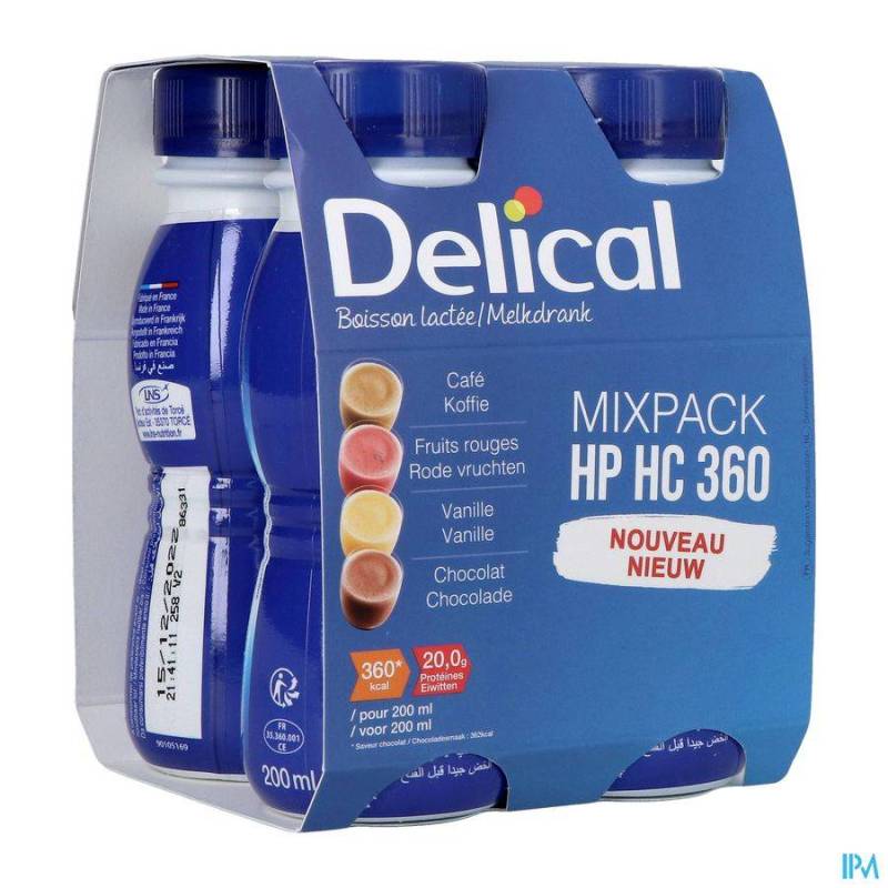 DELICAL BOISSON LAC HP-HC MIXPACK 360KCA