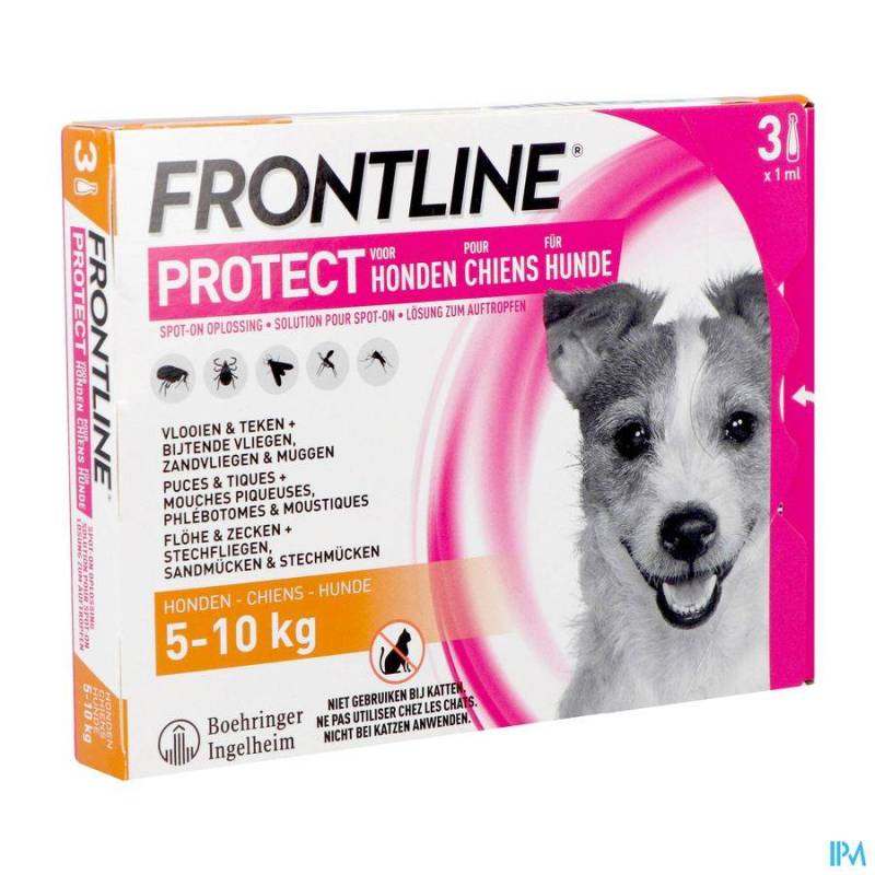 FRONTLINE PROTECT SPOT ON OPL HOND S 5-1