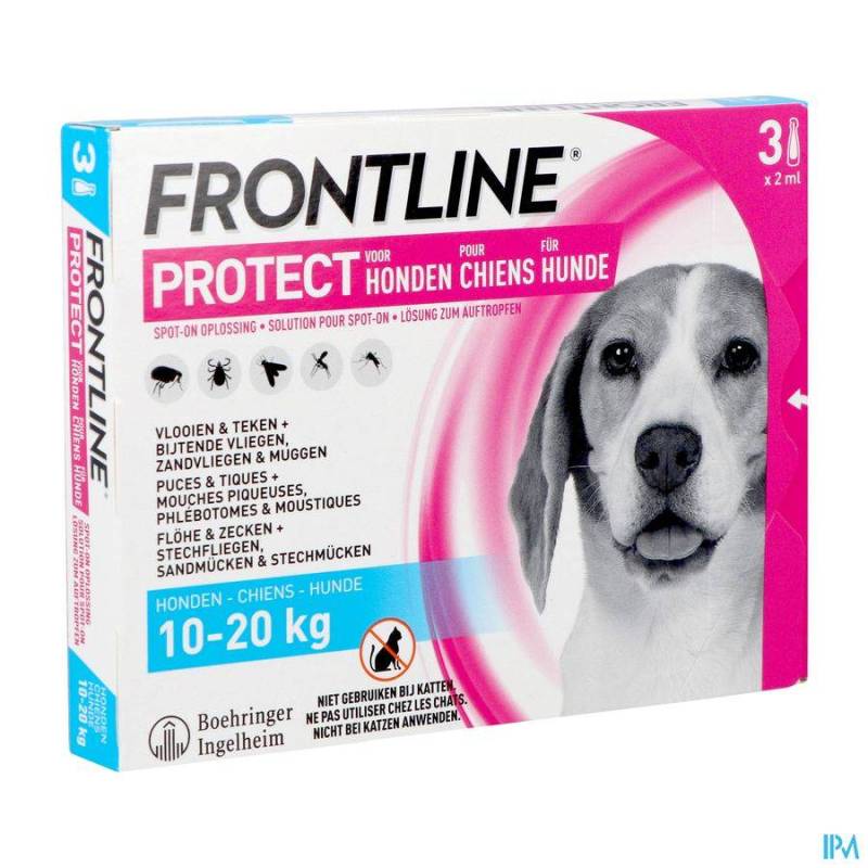 FRONTLINE PROTECT SPOT ON OPL HOND M 10-