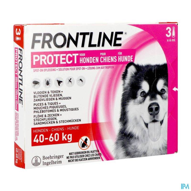 FRONTLINE PROTECT SPOT ON OPL HOND XL 40