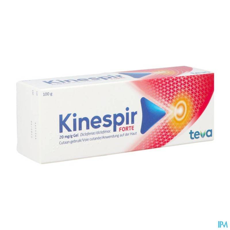 KINESPIR FORTE 20MG/G GEL 100G