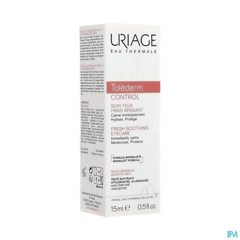 URIAGE TOLEDERM CONTROL SOIN YEUX TP 40ML