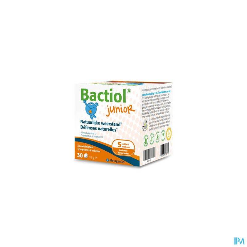 BACTIOL JUNIOR CHEW. COMP CROQ 30 27617 METAGENICS