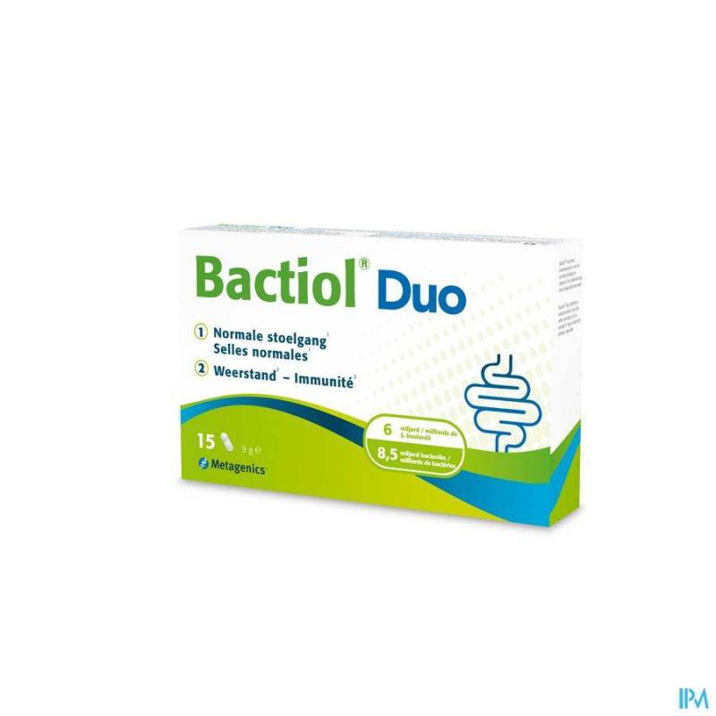 BACTIOL DUO CAPS 15 27907 METAGENICS