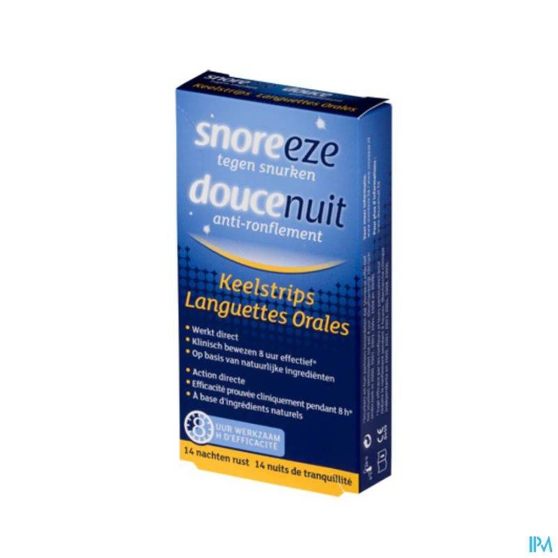 SNOREESZE DOUCENUIT LANGUETTES ORALES 14