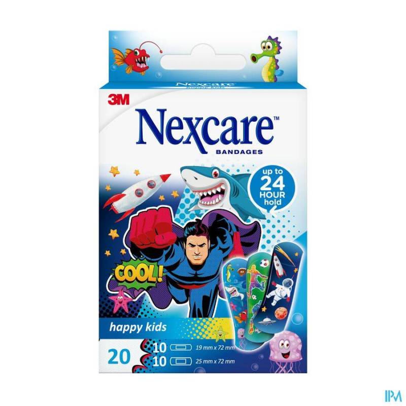 NEXCARE HAPPY KIDS BOYS 20