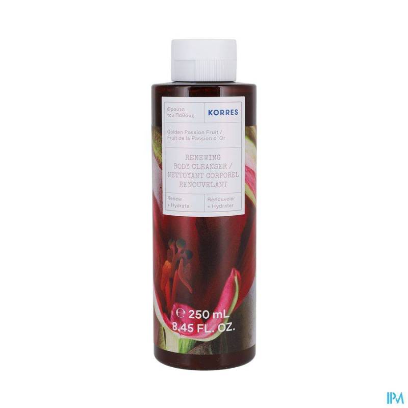 KORRES KB FRUIT PASSION GEL DCHE NETT. CORPS250ML