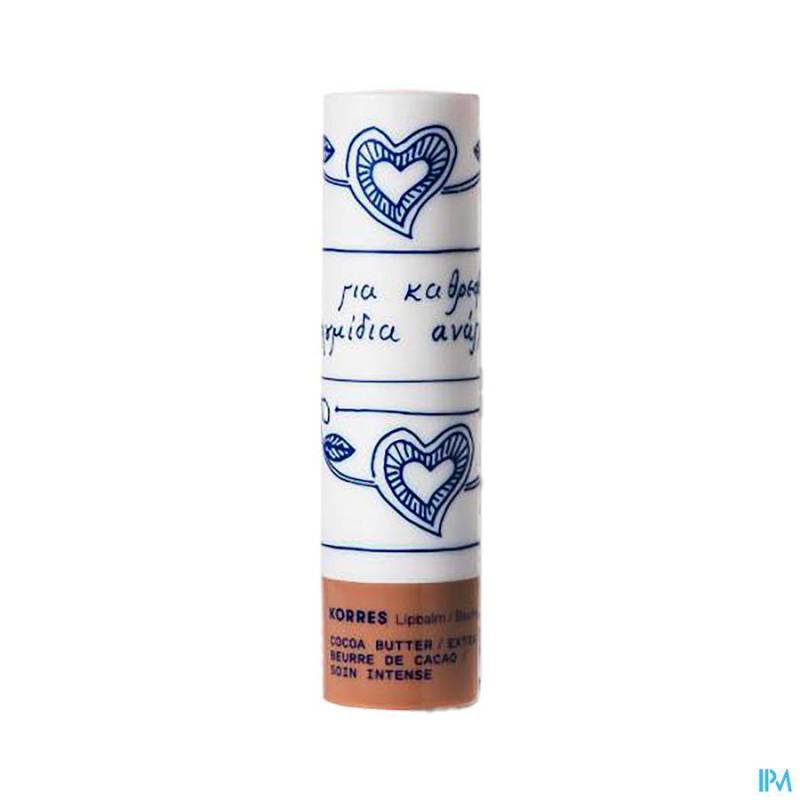 KORRES KM COCOA LIP BALM EXTRA CARE 4,5G