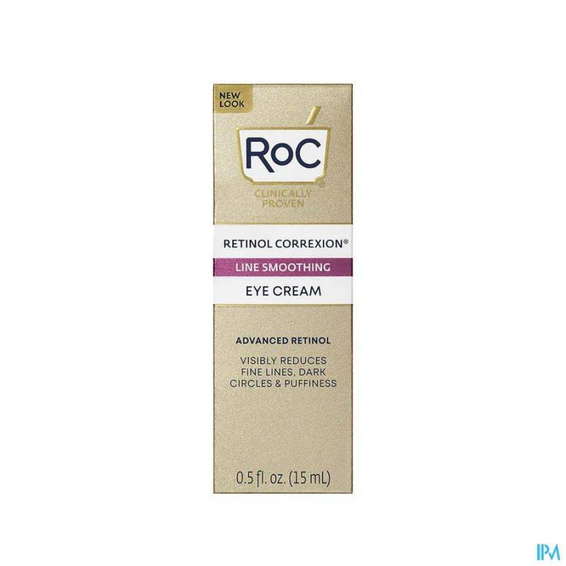 ROC RETIONOL CORREX.LINE SMOOTH.EYE CREAM TBE 15ML