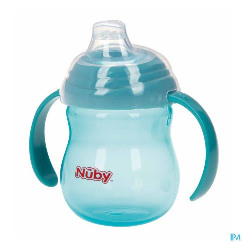 NUBY A/LEKBEKER HANDVATEN AQUA 6M 270ML