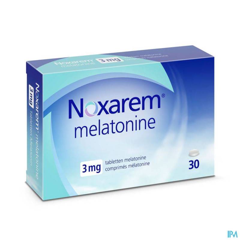 Noxarem Melatonine Jetlag 3mg 30 Tabletten