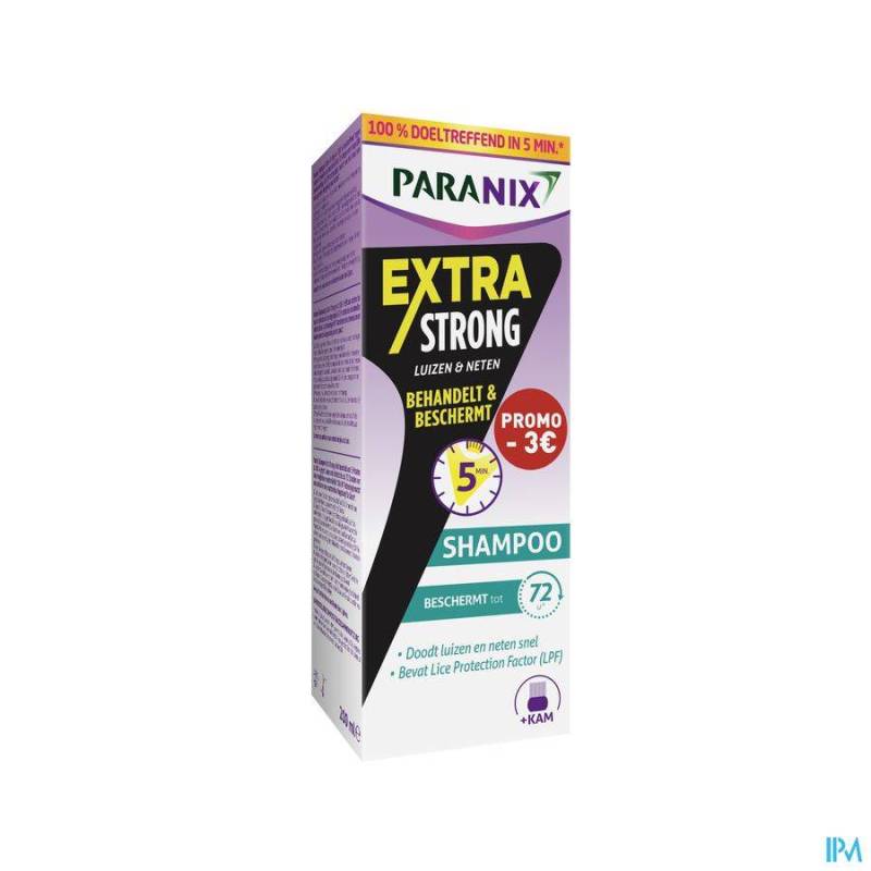 PARANIX EXTRA STRONG Shampoo 200ML PROMO -3?