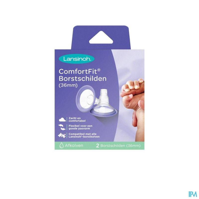 LANSINOH BORSTSCHILD COMFORT FIT 36 MM 2