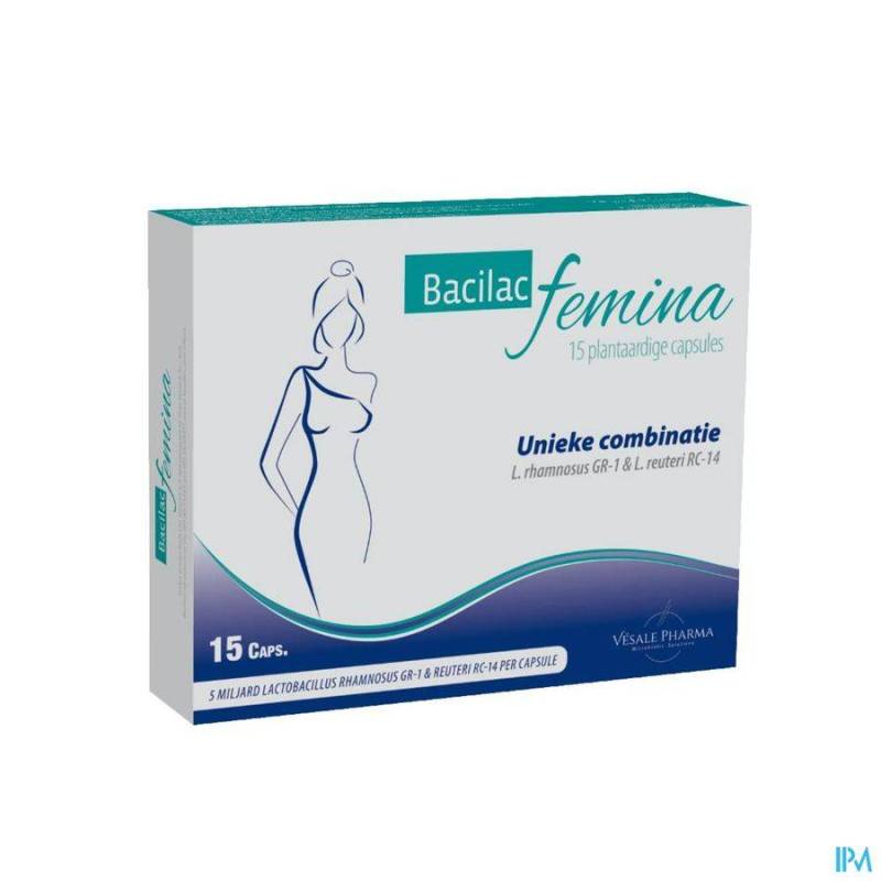 BACILAC FEMINA CAPS 15