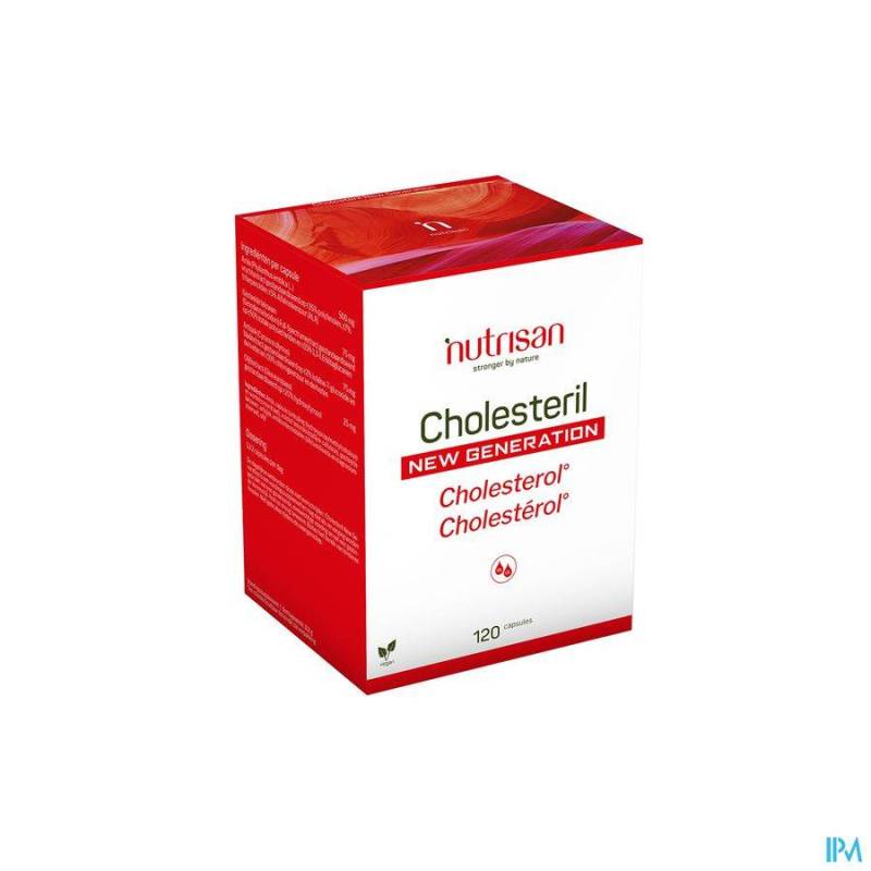 CHOLESTERIL NEW GENERATION V-CAPS 120 NUTRISAN