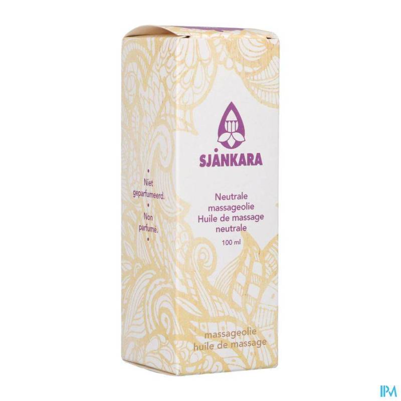 SJANKARA HUILE MASSAGE NEUTRALE 100ML