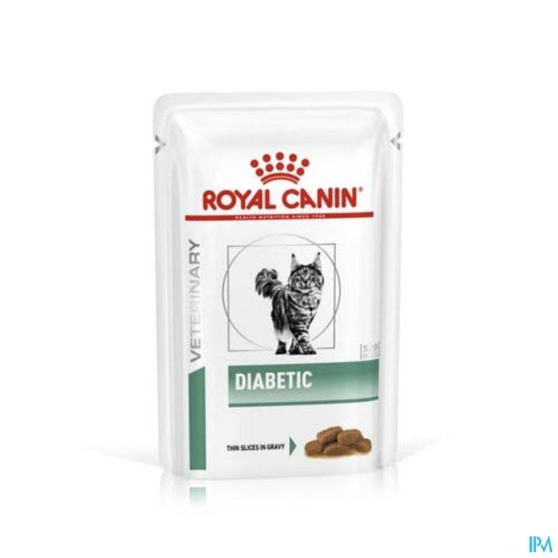 ROYAL CAN FELINE VDIET DIABETIC POUCH 12