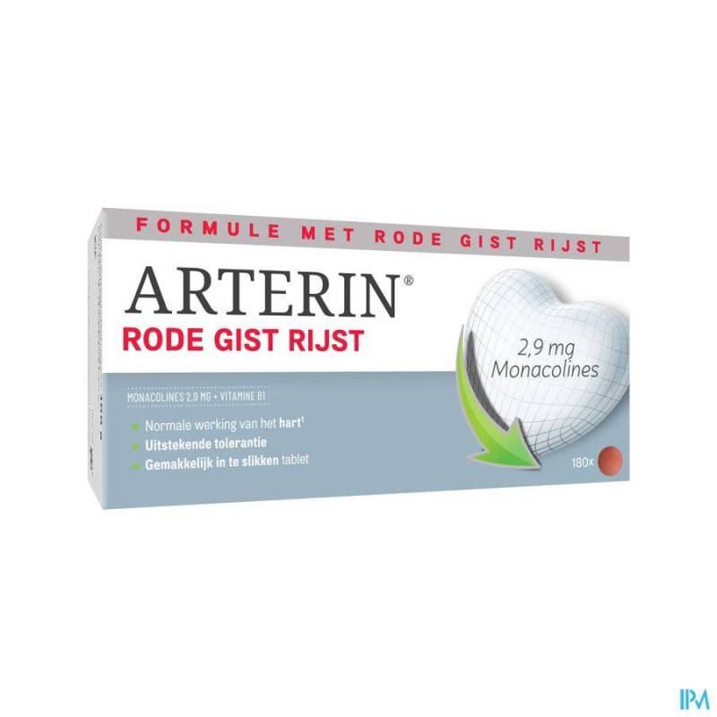 ARTERIN LEVURE ROUGE RIZ COMP 180