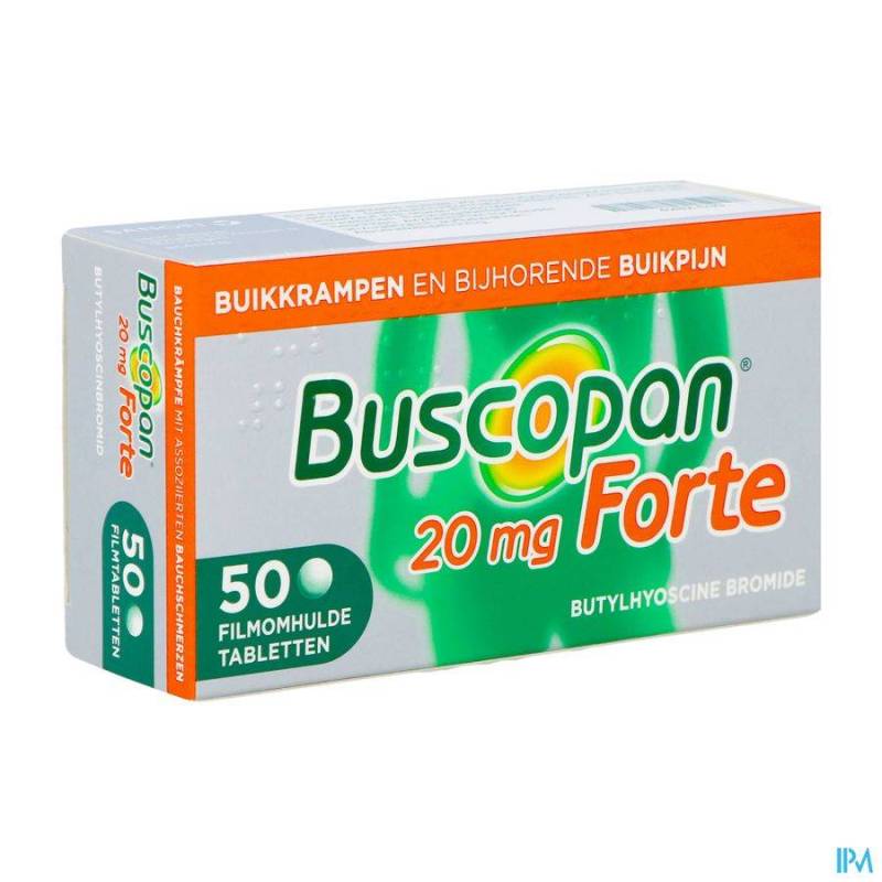 BUSCOPAN FORTE 20MG COMP PELL 50