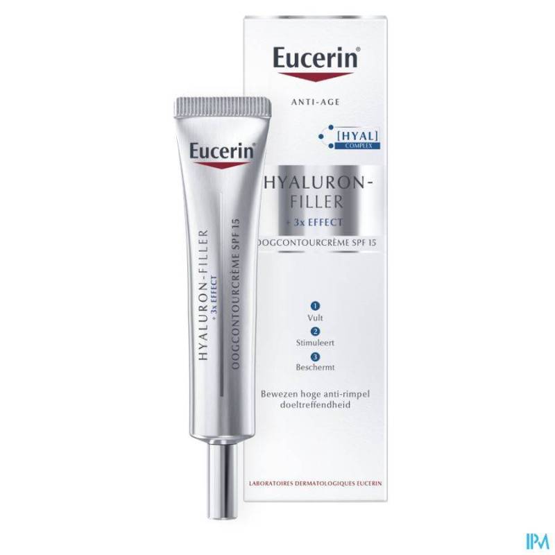 EUCERIN HYALURON-FILLER X3 CONTOUR YEUX IP15 15ML