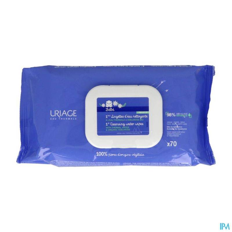 URIAGE BABY PREMIERE EAU DOEKJES 70 ST N