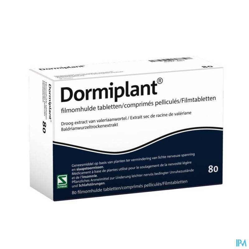 DORMIPLANT COMP PELL 80 X 500MG