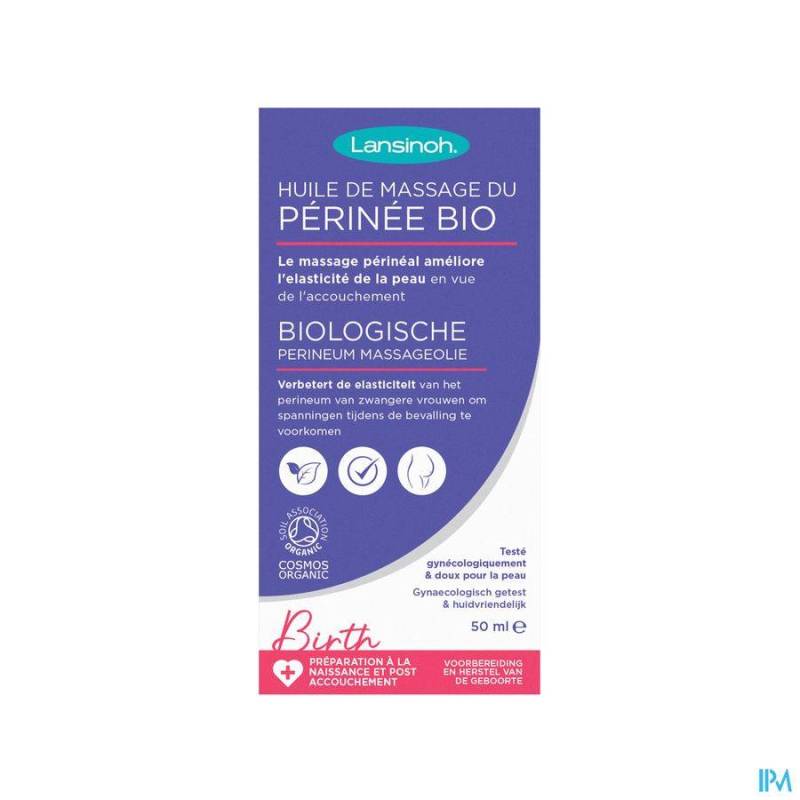 LANSINOH PERICARE MASSAGE OLIE BIO 50 ML