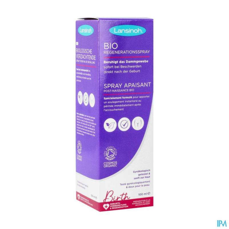 LANSINOH PERICARE SPRAY APAISANT BIO 100