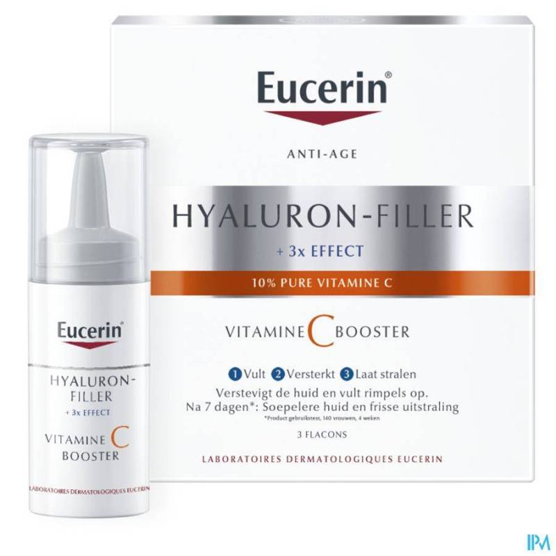 EUCERIN HYALURON FILLER X3 VITAMINE C 3X8ML NF