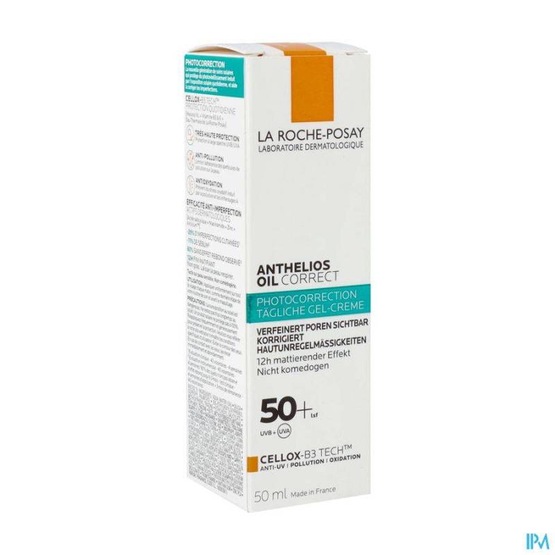 LRP ANTHELIOS OIL CORRECT SPF50 50ML