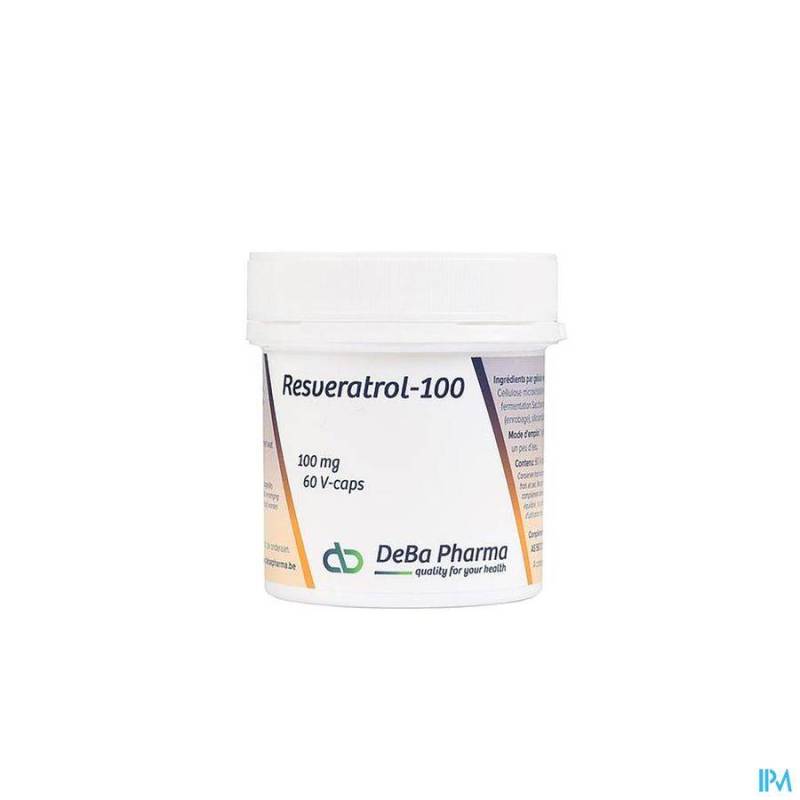 RESVERATROL-100 CAPS VEG. 60X100MG DEBA