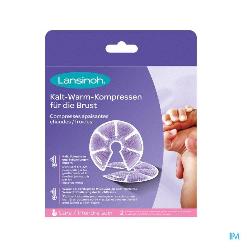 LANSINOH CP THERMOPERLES 3EN1 APAIS.CHAUD-FROID 2