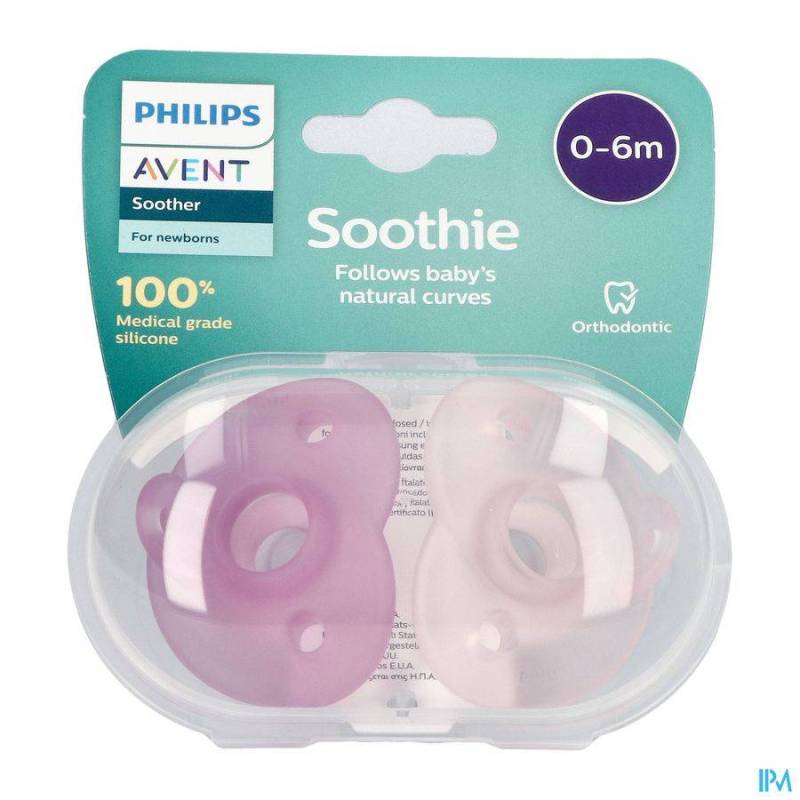 PHILIPS AVENT FOPSPEEN 0M SOOTHIE GIRL
