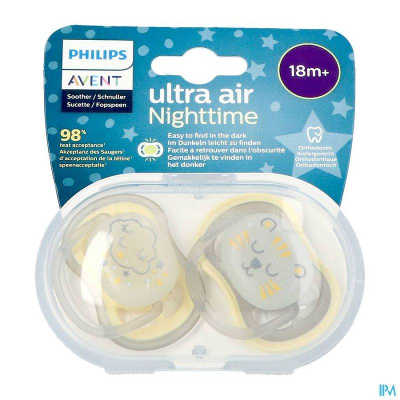 PHILIPS AVENT FOPSPEEN 18M AIR NIGHT NEUTRAAL