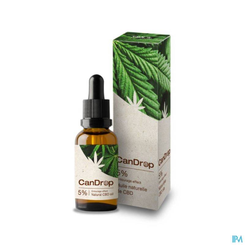 CANDROP 5% HUILE DE CBD 10 ML