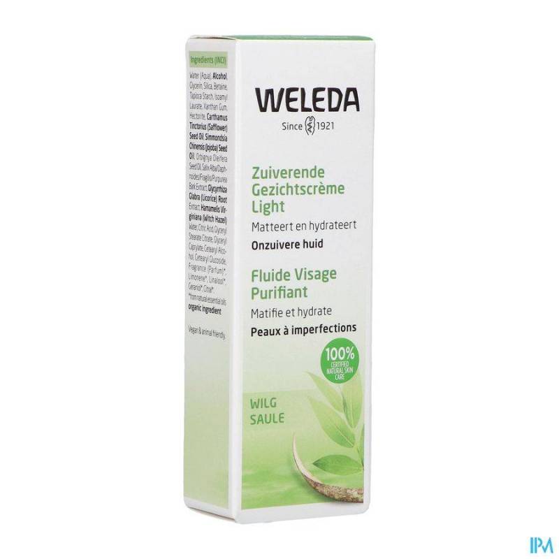 WELEDA FLUIDE VISAGE PURIFIANT 30ML NF