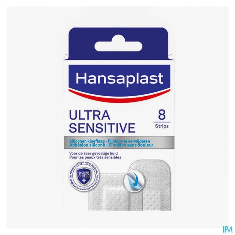 HANSAPLAST PANSEMENTS ULTRA SENSITIVE 8
